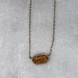 Kendra Scott Elisa Gold Pendant Necklace (Gold)